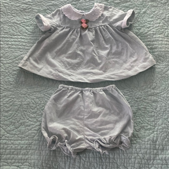 NWOT Linen Matching Set with Elastic Leg Openings - Picture 1 of 6